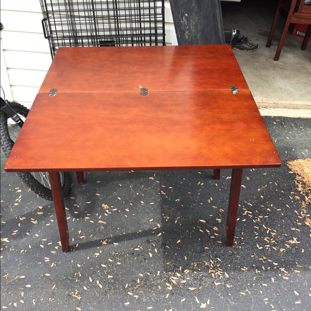 Wooden table/desk.